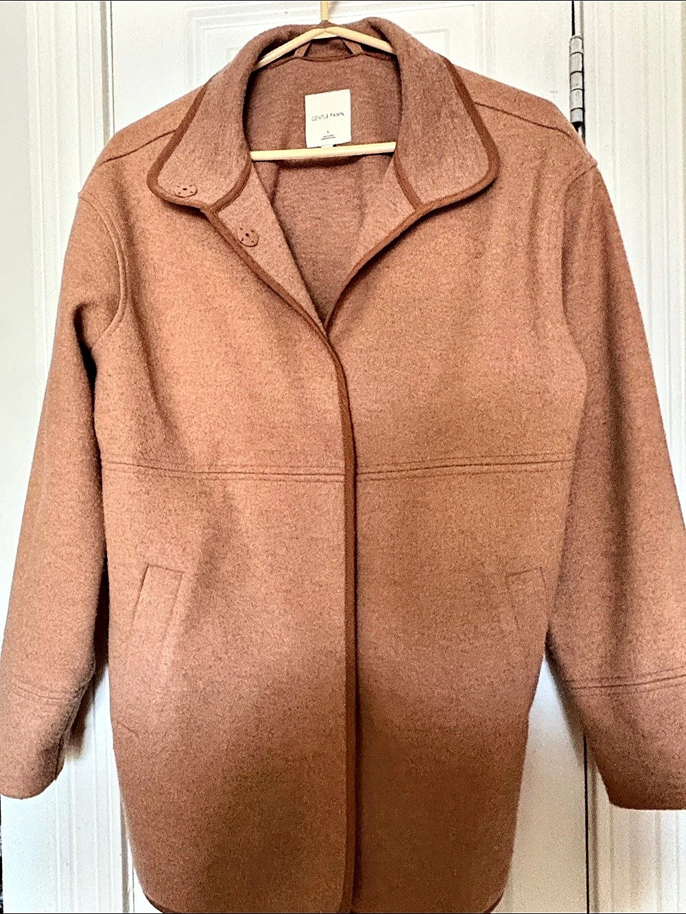Gentle Fawn Agatha Coat Women'Small Brown Size Small